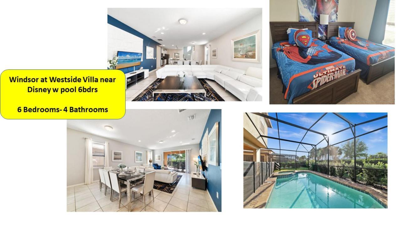Luxury New Villa Near Disney With Pool 6Bedrooms Kissimmee Exteriér fotografie